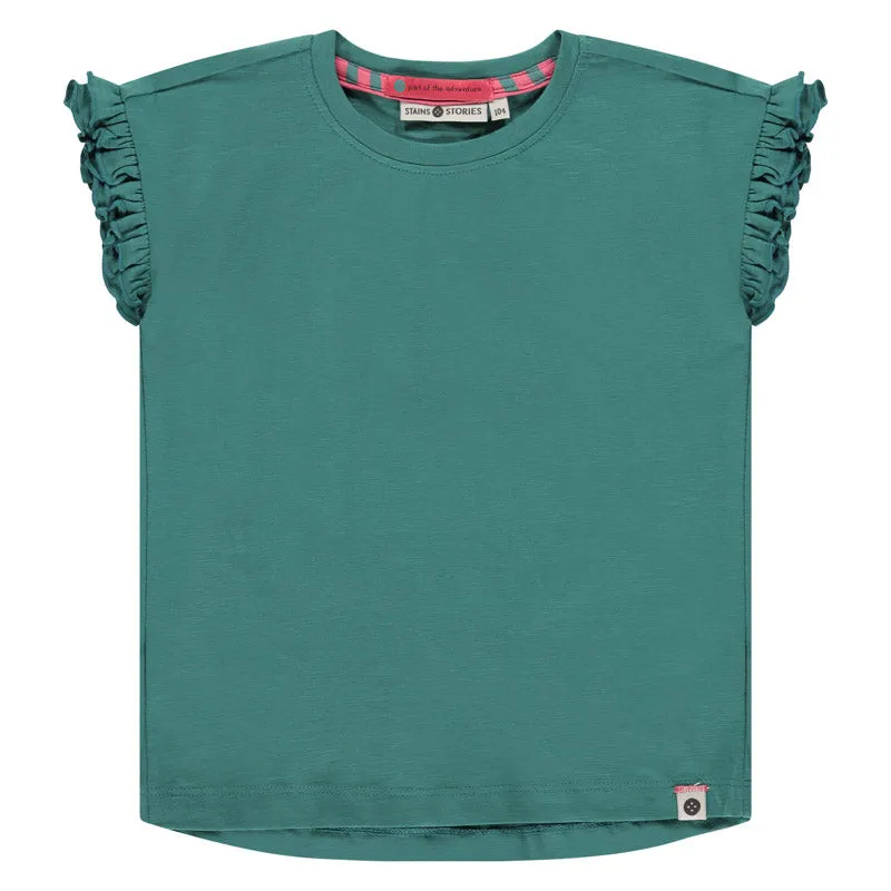Teeshirt vert Jade de la marque Babyface