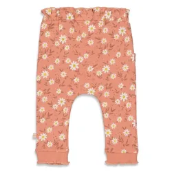 Pantalon rose marguerites FEETJE collection "have a nice daisy"