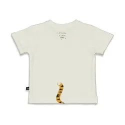 Tee shirt blanc " hey tiger"